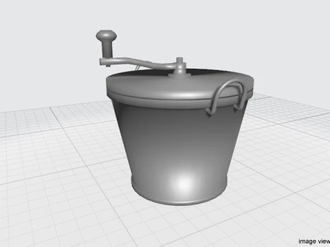 Kitchenware - Cooker 3D Model