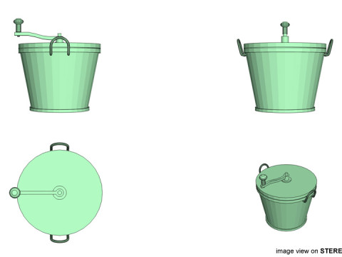 Kitchenware - Cooker Modelo 3D