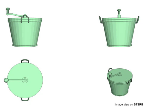 Kitchenware - Cooker 3D Model