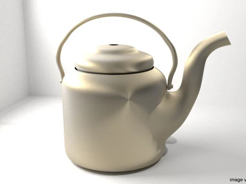 Utensili da cucina - Bollitore Modello 3D