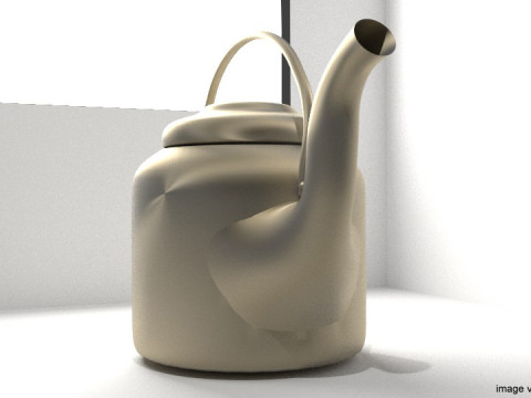 Kitchenware - Kettle 3D 模型