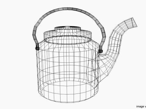 Kitchenware - Kettle 3D 模型