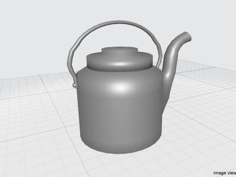 Kitchenware - Kettle 3D Model