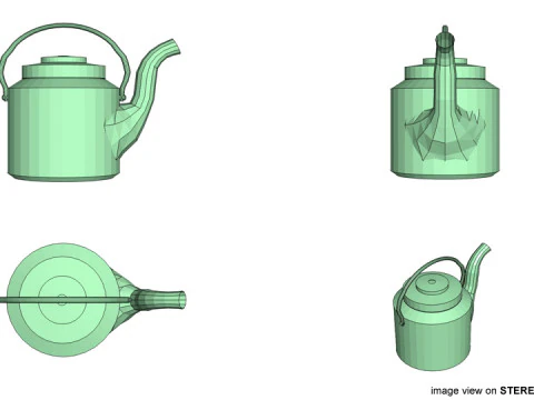 Kitchenware - Kettle 3D Model
