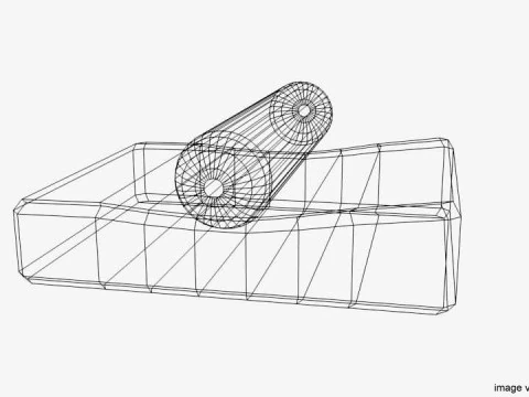 Kitchenware - Millstone 3D Model