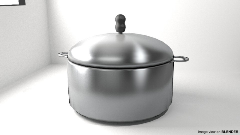 Kitchenware - Steamer 3D 模型 .c4d .max .obj .3ds .fbx .stl .blend 