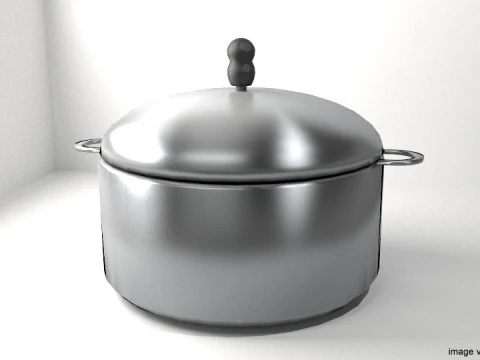 Utens&iacute;lios de cozinha - Vaporizador Modelo 3D