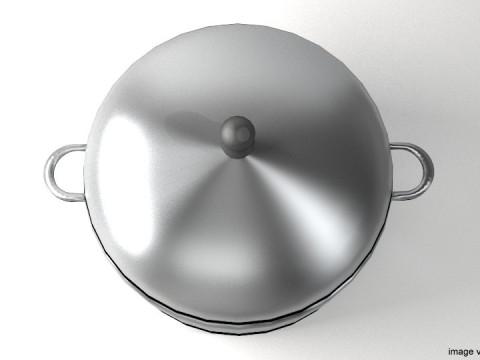 Kitchenware - Steamer 3D 模型