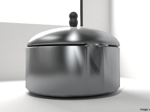 Kitchenware - Steamer 3D 模型