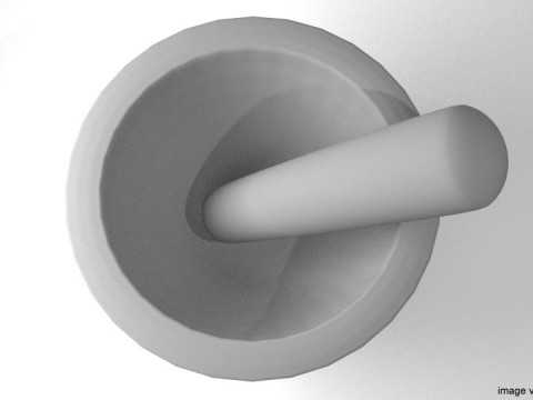 Kitchenware - Stone Mortar Modelo 3D