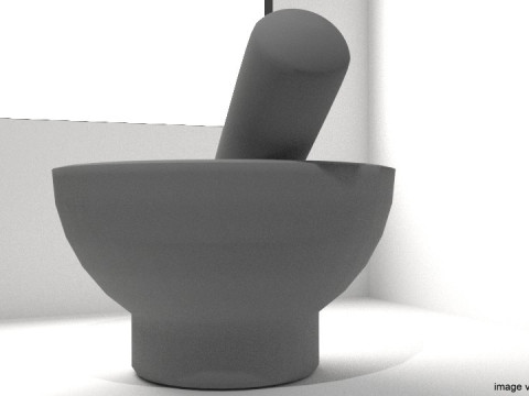 Kitchenware - Stone Mortar Modelo 3D