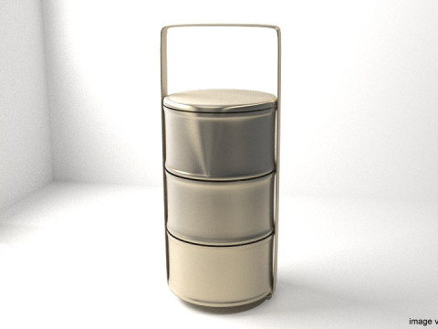 Kitchenware - Tiffin Carrier 3Dモデル