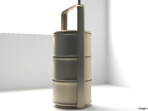 Kitchenware - Tiffin Carrier 3D Model