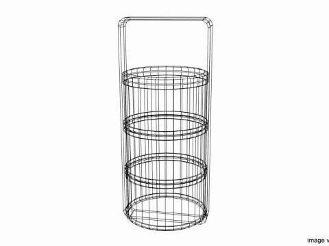 Kitchenware - Tiffin Carrier 3D Model