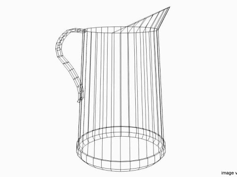 Kitchenware - Water Jug 3Dモデル