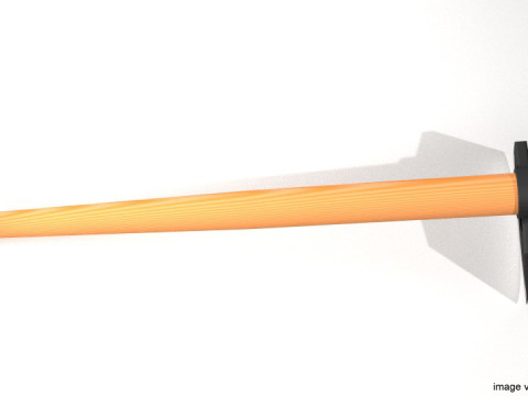 Farm Tool - Hoe 3D 模型
