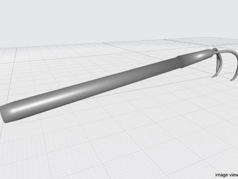 Farm Tool - Hook 3D Model