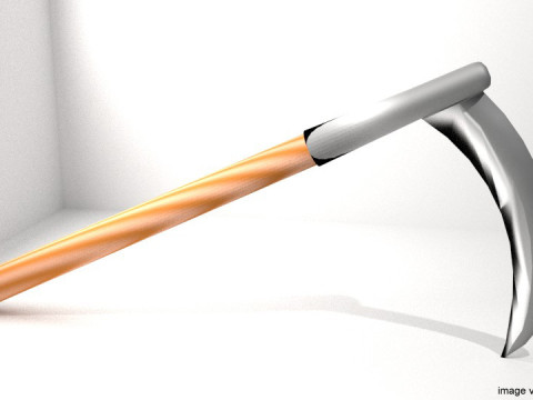 Farm Tool - Scythe 3D-Modell