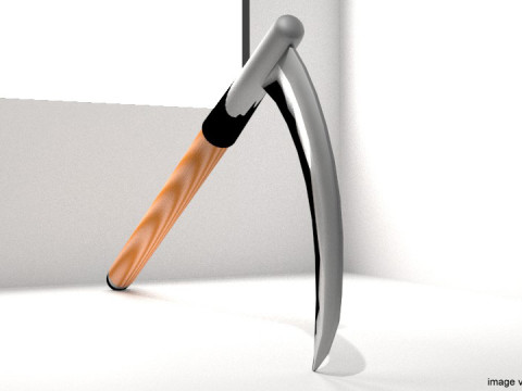 Farm Tool - Scythe 3D Model