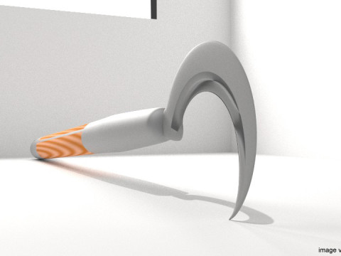 Farm Tool - Sickle Model 3D