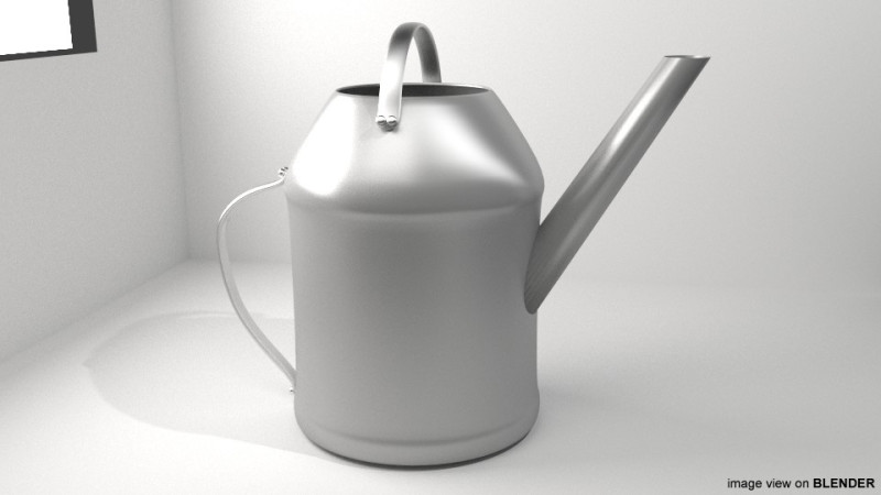 Farm Tool - Watering Can 3D 模型 .c4d .max .obj .3ds .fbx .stl .blend 