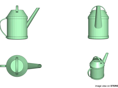 Farm Tool - Watering Can 3D Model