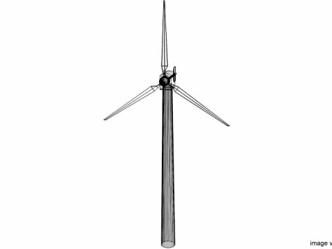 Windmill - Type 1 3D Model