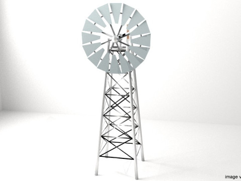 Windmill - Type 2 3D मॉडल