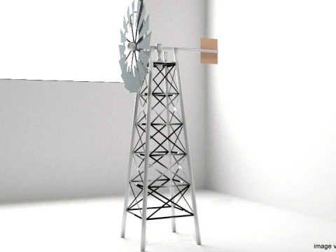 Windmill - Type 2 3D Model