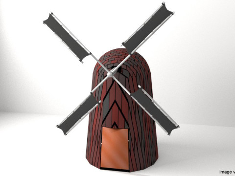 Windmill - Type 3 3Dモデル