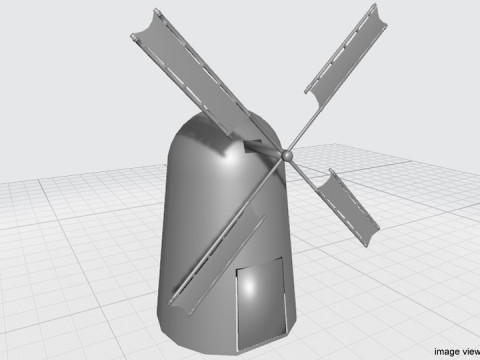 Windmill - Type 3 Model 3D