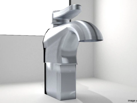 Tap Water Valve - Type 2 3D Model