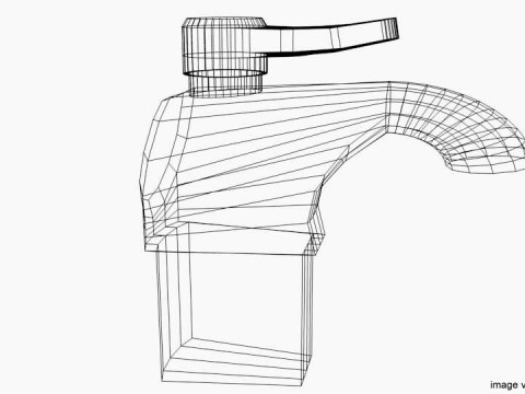 Tap Water Valve - Type 2 3D Model
