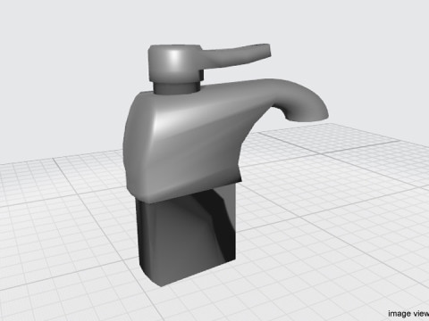 Tap Water Valve - Type 2 3D Model