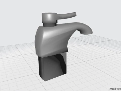 Tap Water Valve - Type 2 3D Model