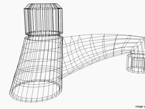 Tap Water Valve - Type 3 3D Model