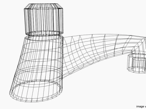 Tap Water Valve - Type 3 3D Model
