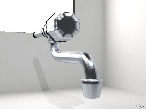 Tap Water Valve - Type 5 3D Model
