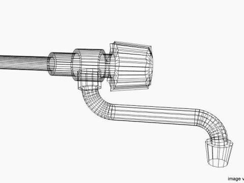 Tap Water Valve - Type 5 Model 3D