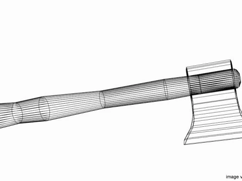 Civil Tool - Axe 3D Model