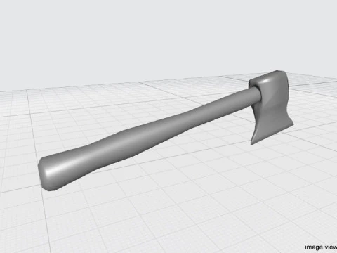 Civil Tool - Axe 3D Model