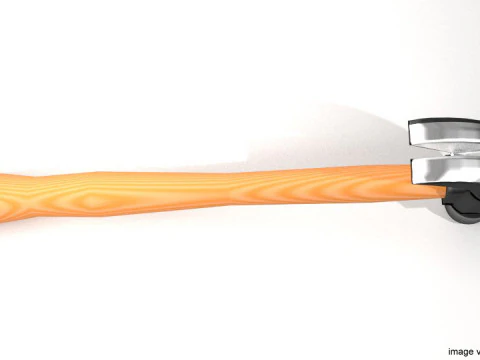 Civil Tool - Claw Hammer 3D Model