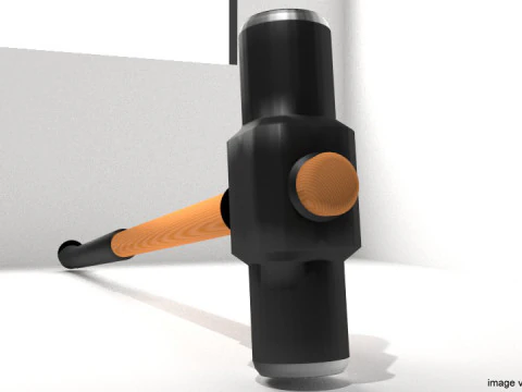 Civil Tool - Sledge Hammer 3D Model