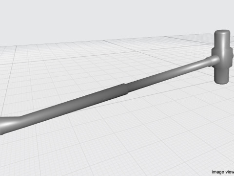 Civil Tool - Sledge Hammer 3D Модель