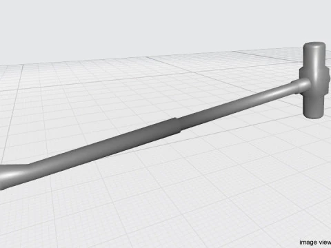Civil Tool - Sledge Hammer 3D Model