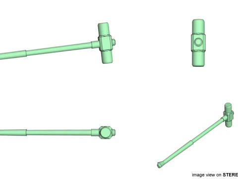 Civil Tool - Sledge Hammer 3D Model