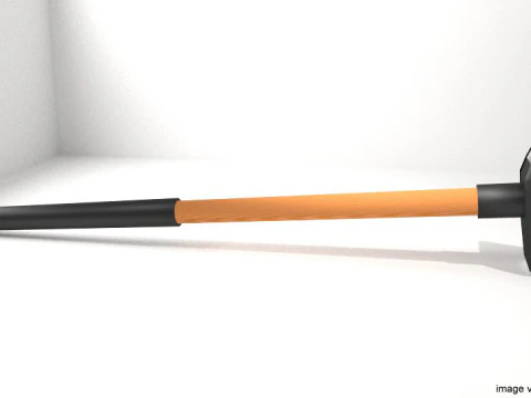 Strumento civile - Martello Tack Modello 3D