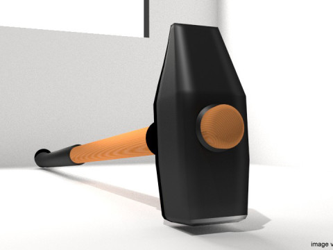 Civil Tool - Tack Hammer Modelo 3D