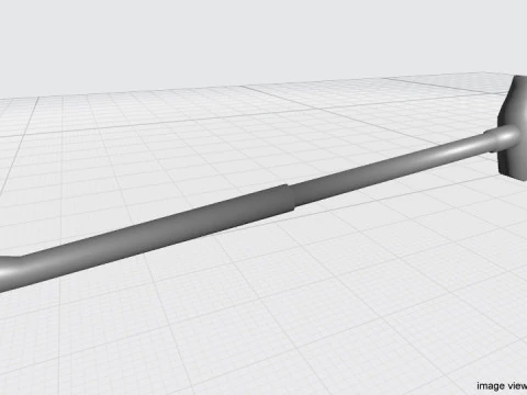 Civil Tool - Tack Hammer 3D Model