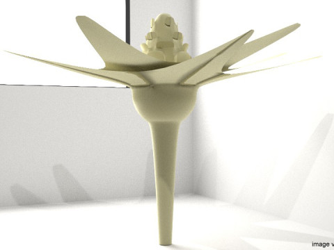 Flower - Cape 3D 模型